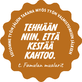 Tehhään niin, että kestää kahtoo.